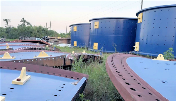 2 Units - Unused Flsmidth 22' X 36.5' (6.7m X 11m) Ball Mills With Dual 4,900 Kw (6,662 Hp) Motor Drives)